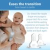 Dr. Brown’s Natural Flow Level 2 & Level 3 Narrow Baby Bottle Silicone Nipples, Medium-Fast Flow, 6m+, 100% Silicone Bottle Nipple, 6 Pack - Image 2
